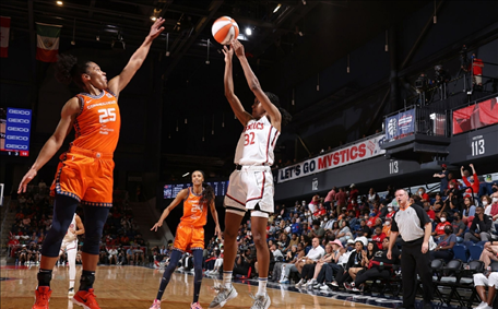 李梦在WNBA的得分记录：突破纪录的篮球传奇！
